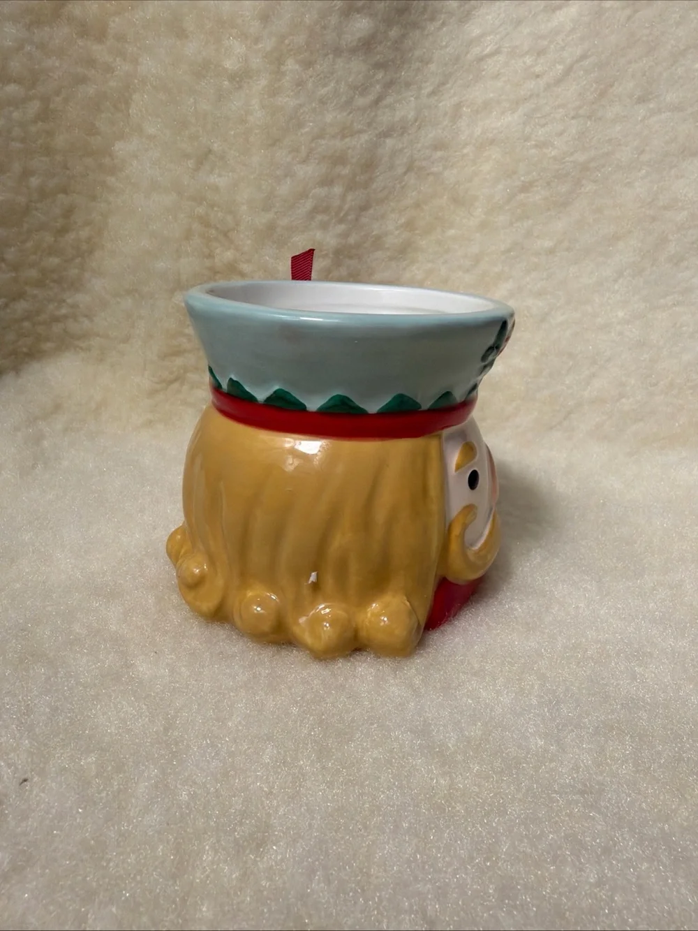 Sur la Table Red and Gold Nutcracker Holiday Mug